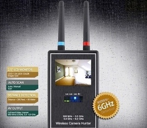  FX wch-6000 몰래카메라탐지기 실시간 송출되는 몰래카메라 영상 포착장비